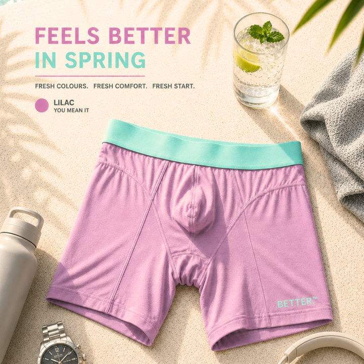 Hybrid Undies (Everyday) - Long Length - Lilac You Mean It