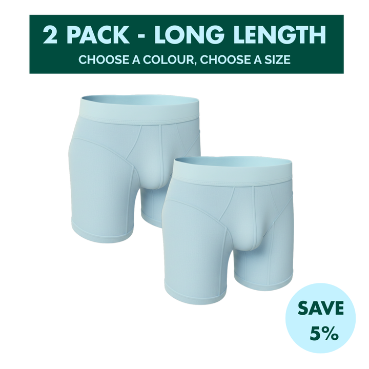 2 Pack - Hybrid Undies - Long Length