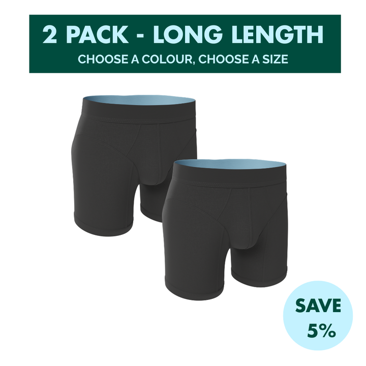 2 Pack - Hybrid Undies - Long Length