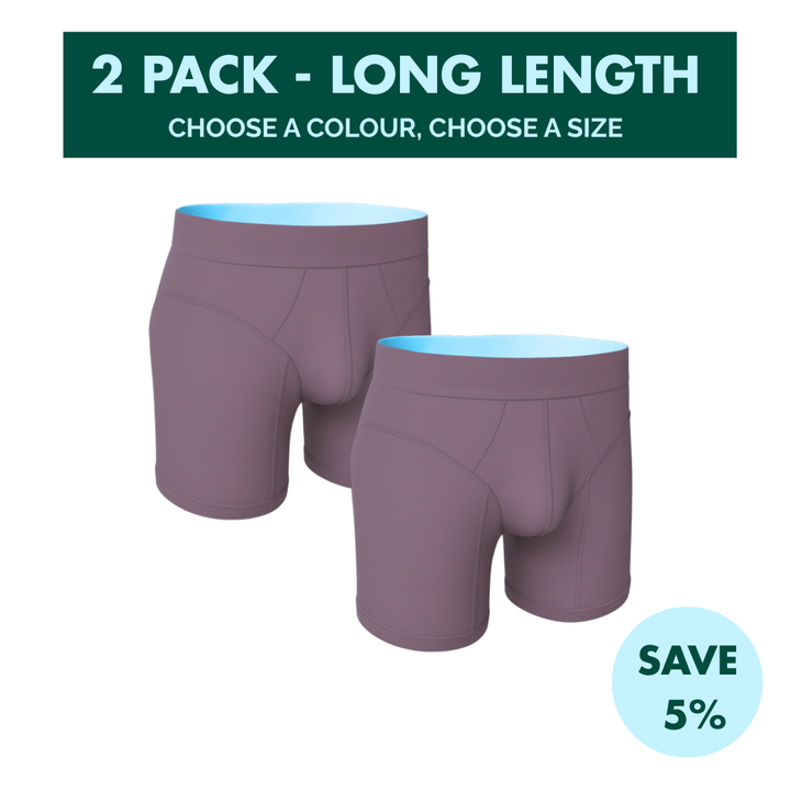 2 Pack - Hybrid Undies - Long Length