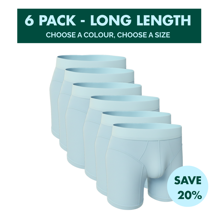6 Pack - Hybrid Undies - Long Length