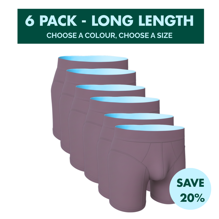 6 Pack - Hybrid Undies - Long Length