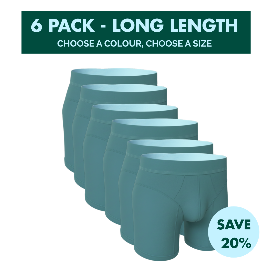 6 Pack - Hybrid Undies - Long Length