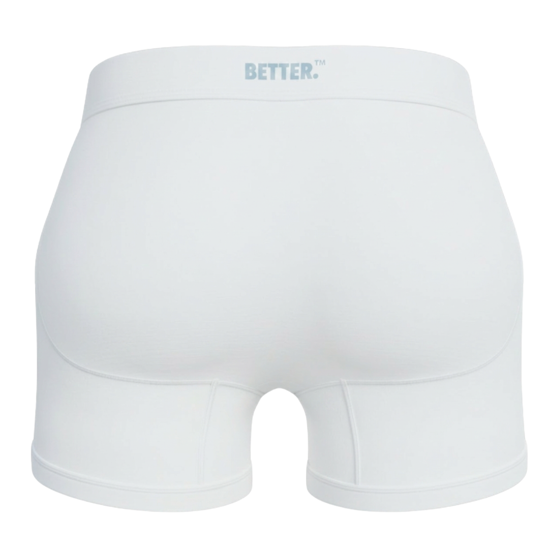 Hybrid Undies (Everyday) - Mid Length - White Noise
